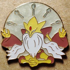 Mega Alakazam Official Pokemon Lapel Pin